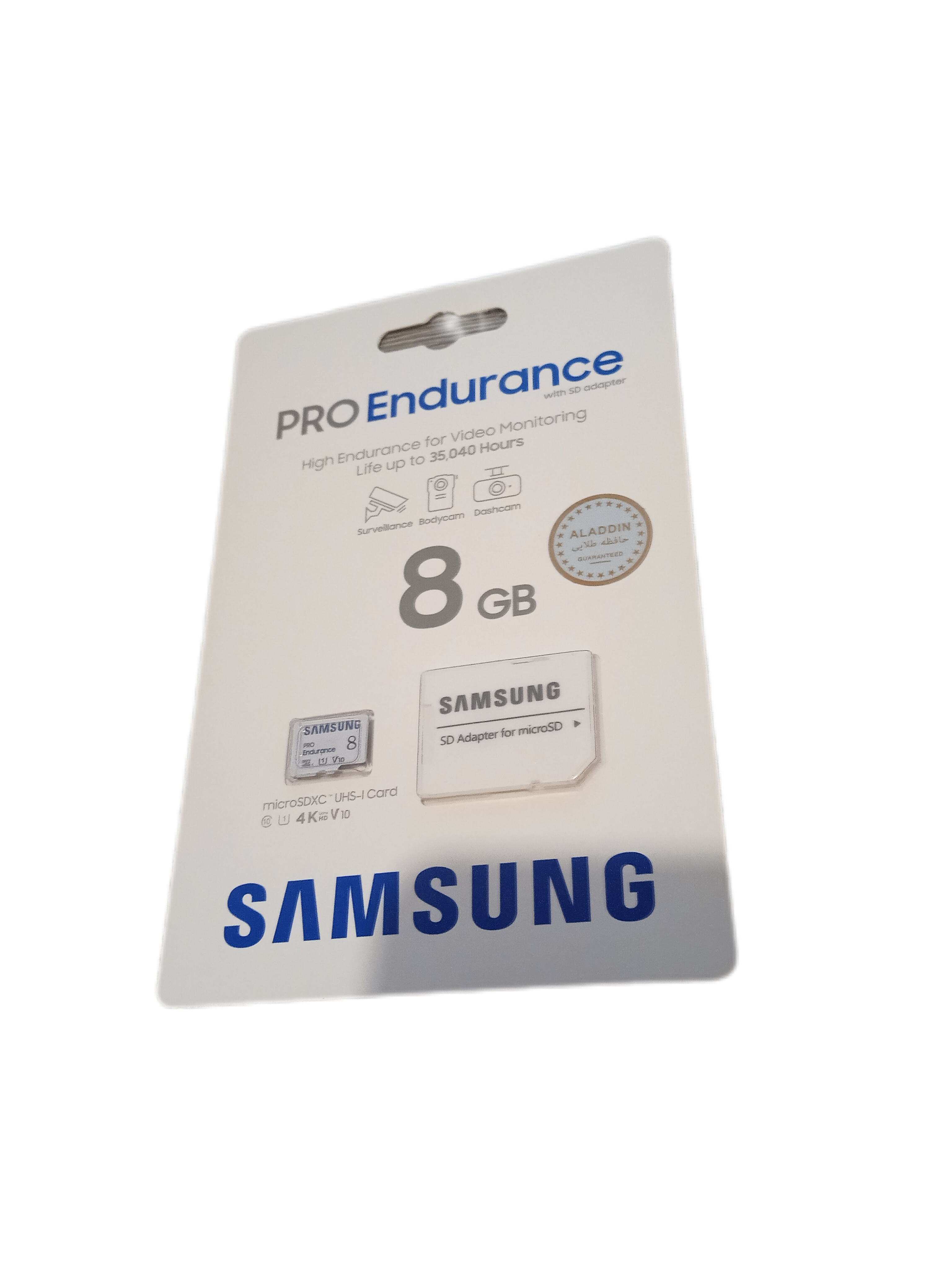 کارت حافظه میکرو سامسونگ ظرفیت 8 گیگابایت با خشاب | Samsung Pro 8G microSDXC V10